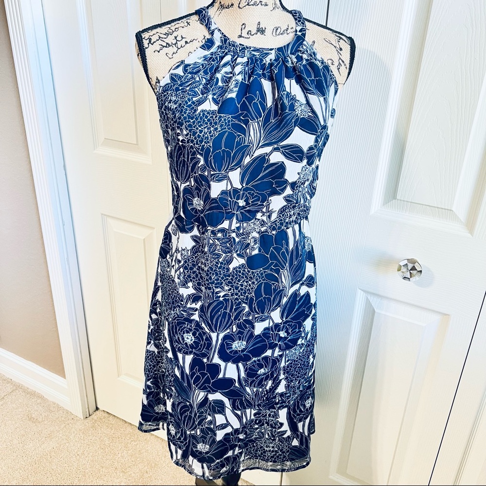 Tommy Hilfiger blue cocktail dress